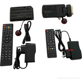Resim Eyepc Scart Uydu Alıcısı Hd Uydu Alıcısı Birlikte 