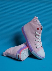 Resim Oksit Rock 575 Unisex Konçlu Kanvas Çocuk Sneaker 