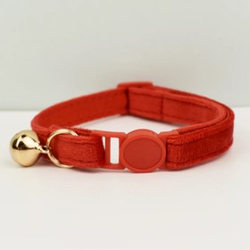 Resim Cat collar Safety Bell cat collar 92726 - RED Collar / S/M 