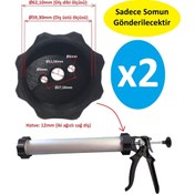 Resim Poyraz Bioplast Sosis Silikon Tabancası Arka Somun 2 Adet 