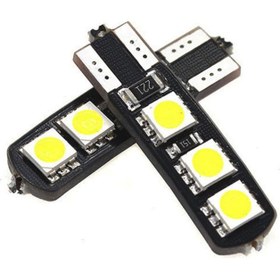 Resim T10 Canbus Smd 5050 6 Ledli Evrensel Beyaz LED Takım 