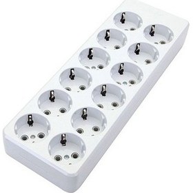 Resim Far 12li Topraklı Klemensli Grup Priz Diğer 