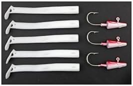 Resim Candy Soft Bait 8 Cm 6 Gr 4 Pcs Cn01 - Silikon Balık Yemi Kırmızı 8gr 