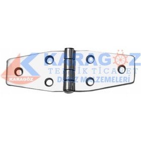 Resim PASLANMAZ KROM MENTEŞE 38X118 mm 