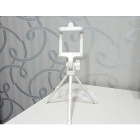 Resim Feyza Design 2 Adet Mini Masaüstü Tripot, 14 Cm, Kompakt ve Hafif Destek Araçları 