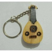 Resim Imece A-U2 Ahşap Anahtarlık Ud 