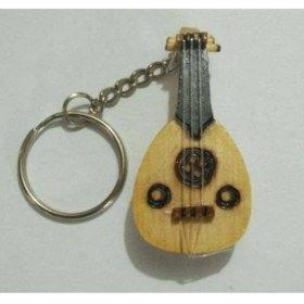 Resim Imece A-U2 Ahşap Anahtarlık Ud 