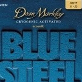 Resim Dean Markley Blue Steel 2034 11-52 Light Akustik Gitar Teli 