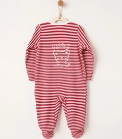 Resim Andywawa Bebek Tulum Romper Bamboo Ac26351 Kırmızı 
