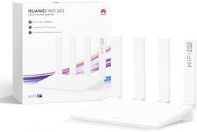 Resim HUAWEI WiFi AX3 NEW Router - Wi-Fi 6 Plus 3000 Mbps, 160 MHz bant genişliği, akıllı Wi-Fi yönetimi, geniş kapsama 