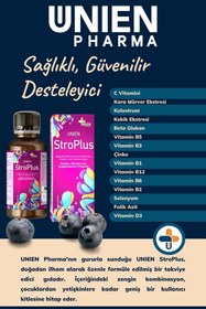 Resim Stroplus 100 Ml/ Kolostrum Beta Glukan Çinko Folik Asit Selenyum Vitamin Içeren Takviye Edici Gıda 