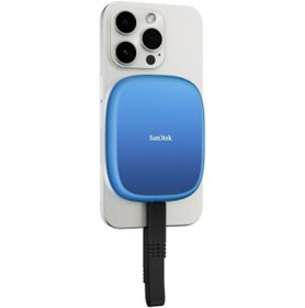 Resim Sandisk Creator Phone 1TB 1000MB/sn MagSafe Uyumlu Taşınabilir Telefon SSD SDSSDE62C-1T00-G25 
