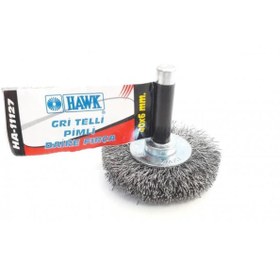 Resim Afrodit Giyim HA11127 Pimli Gri Tel Daire Fırça 40x6 mm 