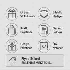 Resim Ferrucci Çelik Kordon Sarı Renk, Sevgiliye Kadın Kol Saatleri Tesbih Bileklik 
