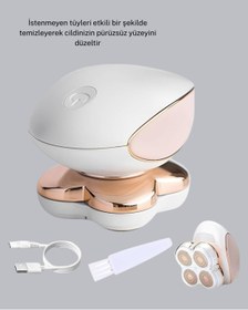 Resim fantastik store Vücut Tüy Temizleme Cihazı Ağrısız Tıraş Dört Kesici Başlık - Lisinya 