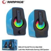 Resim Rampage Rms-g7 Falsetto 1+1 6 W Usb 5v Rgb Ledlı 