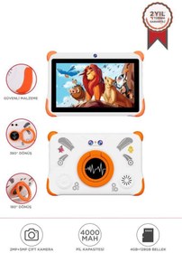 Resim Torima T15 Beyaz 4GB +128 GB Tablet Çocuk Tableti Kılıf Hediyeli 