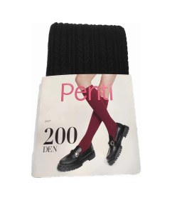 Resim Penti Knit Dizaltı Pantalon 200 Denye Çorap 65 Grafit 