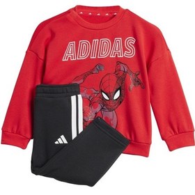 Resim Adidas I Mrvl Sm Jog Çocuk Eşofman Takımı - Jf3630 Kırmızı 