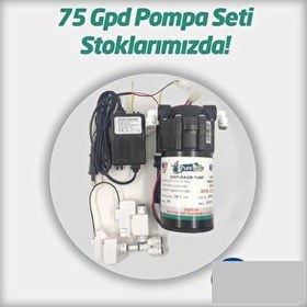 Resim Sulook Su Arıtma Cihazı Pompa Seti Su Arıtma Cihazını Pompalı Yap 