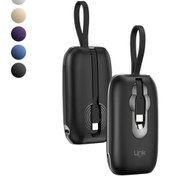 Resim Kinhank LinkTech MP09 9600 mAh Type-C / Lightning Kablolu 22.5W Powerbank PD3.0 