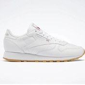 Resim Reebok Classıc Leather Beyaz Erkek Spor Ayakkabı Beyaz 