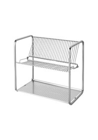 Resim 2 Katlı Bulaşık Sepeti Ikea Paslanmaz Çelik Bulaşıklık 27x50 Cm Paslanmaz Çelik 