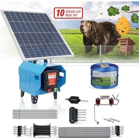 Resim Puhu Compact Model Kuruluma Hazır Elektrikli Çit Sistemi 10 Dönümlük 8 Joule -2462 