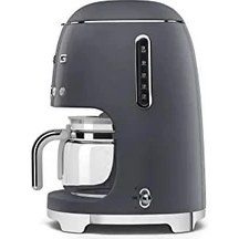Resim Esmo Home Smeg Barut Grisi Filtre Kahve Makinesi 50's Style DCF02GREU 