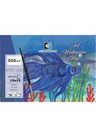 Resim Art Spiralli Sulu Boya Defteri 15 X 15 300 G Alx-3954 