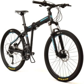 Resim Geotech Fold-Up 26D Pro Katlanabilir Bisiklet - Siyah/mavi 