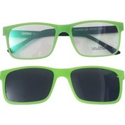 Resim Valeron Klipsli Güneş Gözlüğü Polarize Yeşil Unisex 