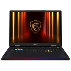 Resim MSI RAIDER A18 HX A9WIG-092TR R9-9955HX3D 64 GB 2 TB SSD RTX5080 18" W11H Dizüstü Bilgisayar 