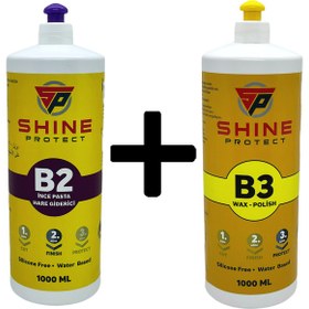 Resim Shine Protect İnce Pasta ve Cila 1000ml Seti 