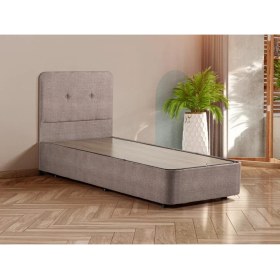 Resim Luna Baza ve Başlık Seti - 120x200 cm Bir Buçuk Kişilik Baza Seti 