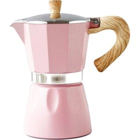 Resim PremiumPort Aloha Hes 3 K Moka Pot - Şık ve Pratik Kahve Demleme Aracı 