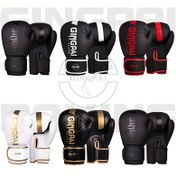 Resim GINGPAI Profesyonel Yetişkin Boks Eldivenleri Erkekler ve Kadınlar İçin, Tay Boks, Kickboks, Savaş Sporları İçin Dayanıklı Eldivenler, 6oz 8oz 10oz 12oz 14oz 