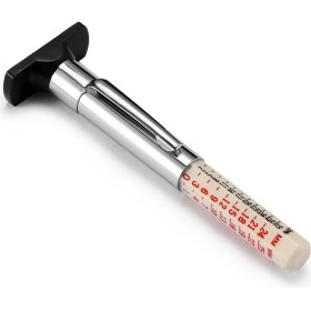 Resim Xiyu Shop Tek Renk Stili Araba Lastiği Ölçme Kalemi Renk Kodlu Evrensel Lastik Diş Derinliği Ölçme Aleti Silindirik Derinlik Ölçer Ölçme Test Cihazı (Yurt Dışından) 