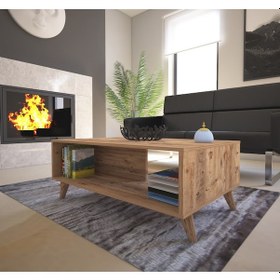 Resim Nur Mobilya Lina Orta Sehpa 2 Renk Seçeneğiyle 