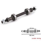 Resim Shunfeng Rulmanlı Arka Göbek Mili Somunlu 