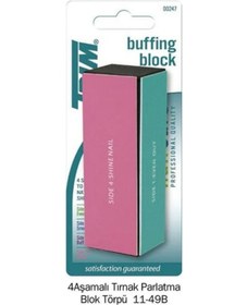 Resim Trim 11-49B 4 Aşamalı Tırnak Parlatma Blok Törpü 