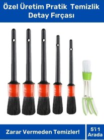 Resim Genel Markalar Main Shop Oto Araç Detaylı Temizlik Fırçası-5 1 Oto Araba Yıkama Klima Temizleme-1 Adet M-1038 