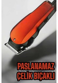 Resim Ceylan Adam Lazer Öncesi Kısaltma Makinesi Profesyonel Tıraş Makinesi 
