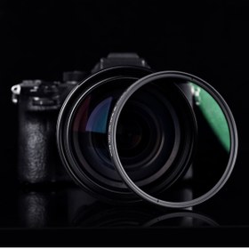 Resim K&F CONCEPT 46mm Polarize Slim Filtre 