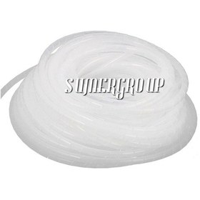 Resim Sumergroup 20Mm Kablo Toplayıcı Koruyucu Spiral Beyaz 50M 