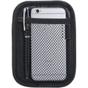 Resim Araba İçi Fileli Cep Telefon Tutucu & Not Defteri Cepliği Saklama 