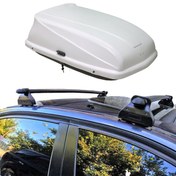 Resim Mercedes Classe E W211 2002-2009 Uyumlu Ara Atkı + Port Bagaj 250 Lt Beyaz 