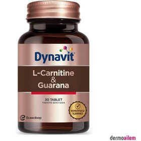 Resim Dynavit L-Carnitine + Guarana 30 Tablet 