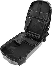 Resim WINH Erkek Ve Kadın Motosikletçiler Için Ayarlanabilir Omuz Askılı LED Motosiklet Sırt Çantası, Çeşitli Sahneler Için Entegre ABS Kalıplı Kabuk, LED Ekranlı Sırt Çantası 