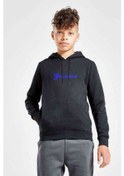 Resim 34Istanbul Baskılı Unisex Çocuk Kapüşonlu Siyah Sweatshirt Siyah 